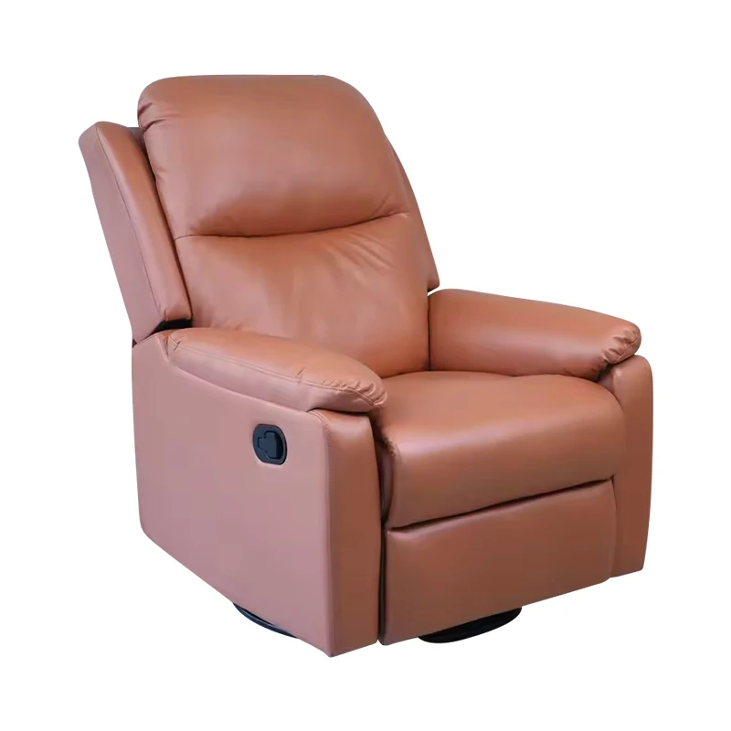 

!@European Style Electric Recliner Sofa Microfiber Fabric Lazy Leisure Chair Dining Bedroom Hotel Living Room Apartment Revolvin