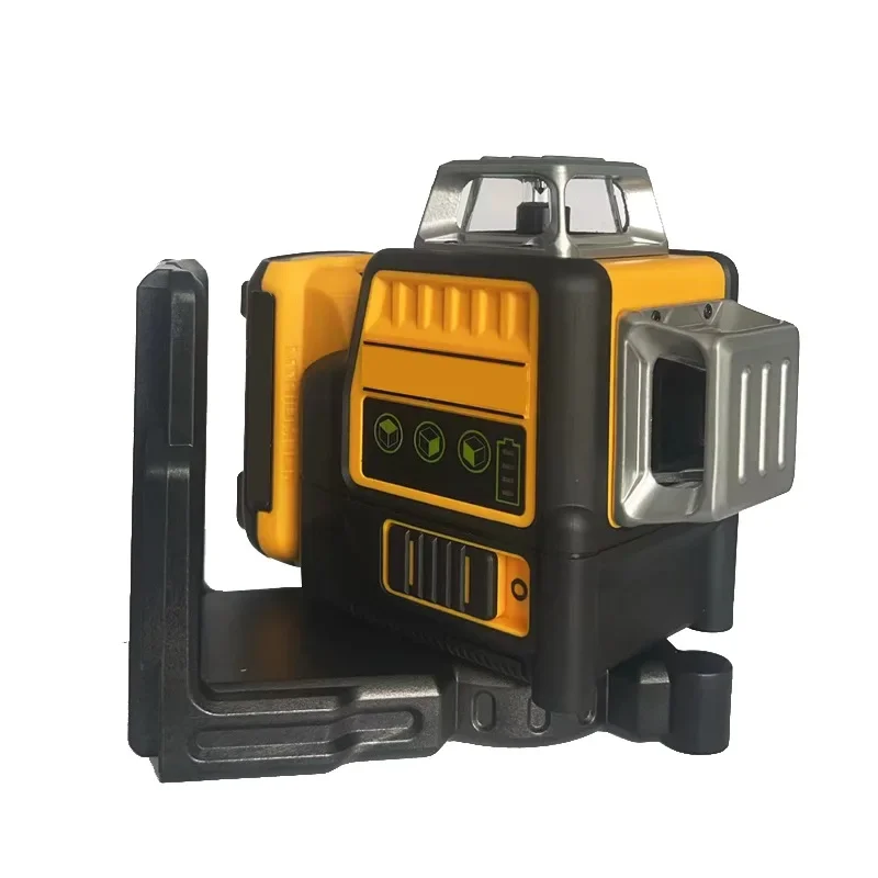 3D Laser Level High-precision Strong Light Fine Line 12 Line Green Light Level Can Play Diagonal Line Paste Wall Meter