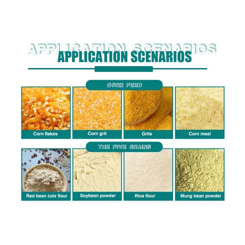 Automatic Machine Commercial High Efficiency Small Corn Maize Mill Grinder Flour Milling Machine