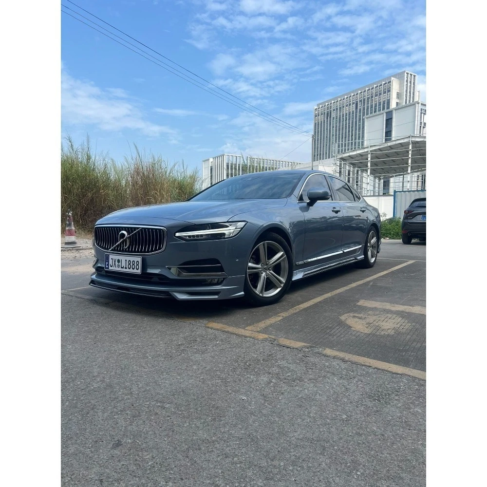 Front Lip Rear Lip Side Skirt for Volvo S90 2024-2025 Modified PP ABS Front Shovel Surround Body Kit Car Accessories