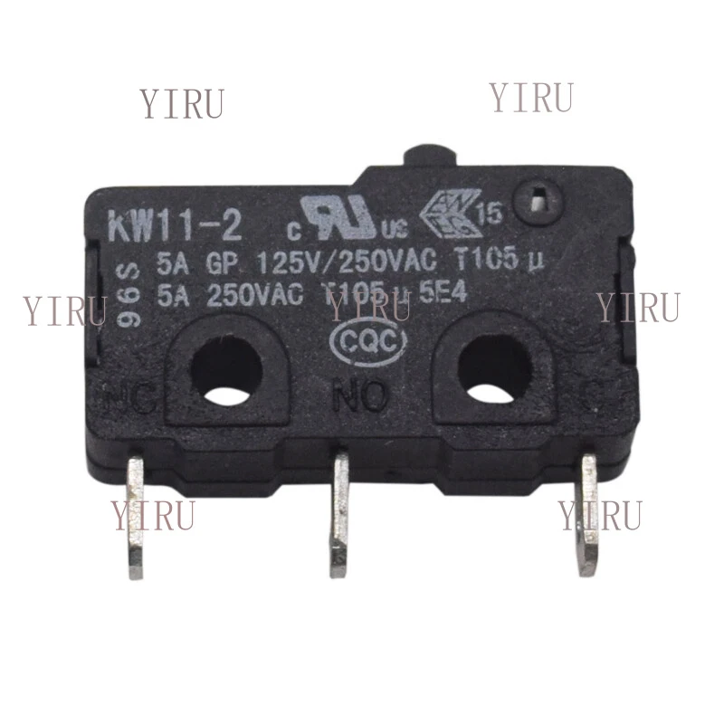 L+  for QIAOH KW11-2 3-pin 5A GP 125V/250VAC T105 Auto Tailgate Switch