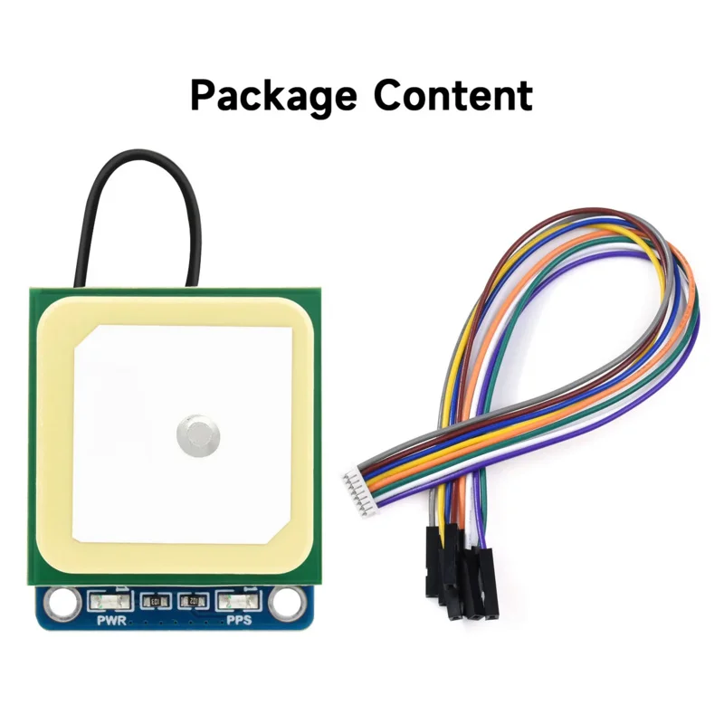 Imagem -06 - Módulo Multi-gnss Suporta Gps Bds Glonass Galileo Qzss Comunicação I2c Uart Lc76g