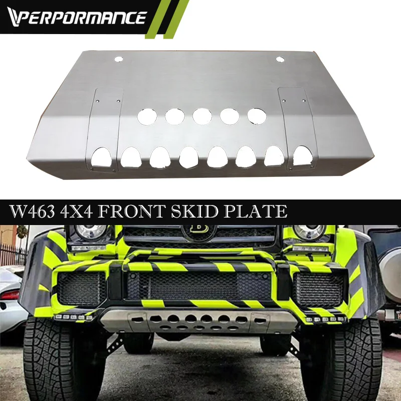 Aluminum 4X4 Front Skid Plate For G Class W463 4X4 Front Bumper Guard Skid Plate G500 G63