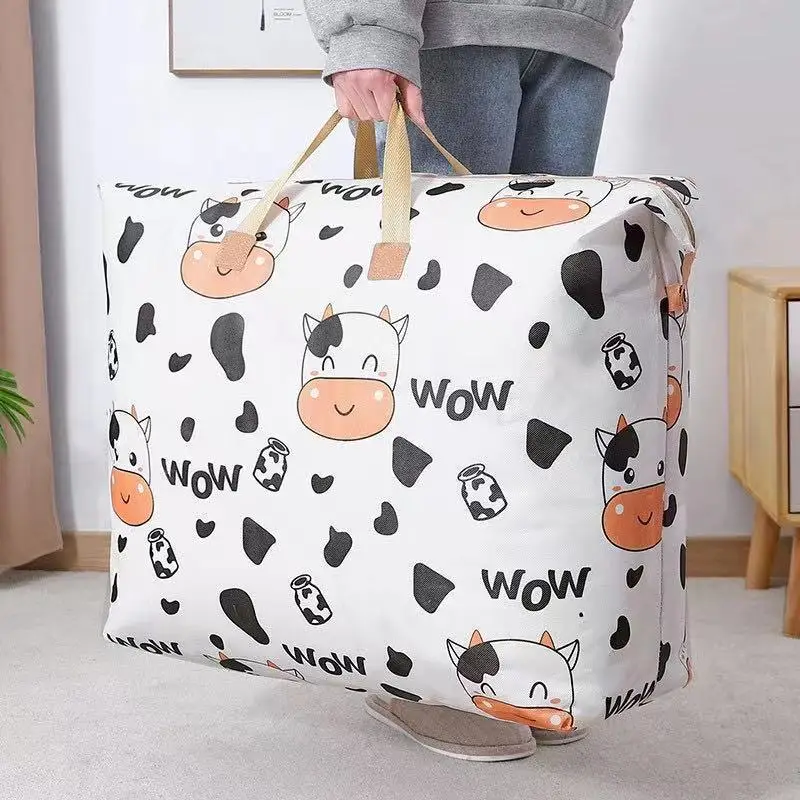 Quilt-Aufbewahrungstasche, Schlafsaal-Sortiertasche, Kleidung, große Kapazität, Quilt-Gepäcktasche, bewegliche Handverpackungstasche