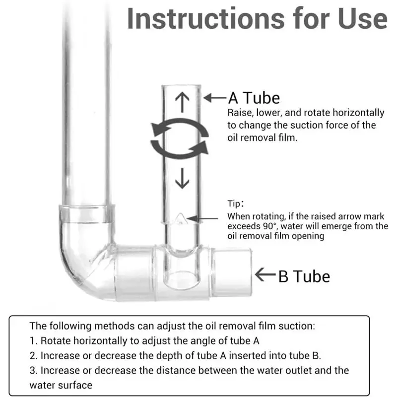 Aquarium Water Inflow& Outflow Skimmer Waterweed Pipe Shrimp Hose Bracket Fish Tank Filter Accessory Set