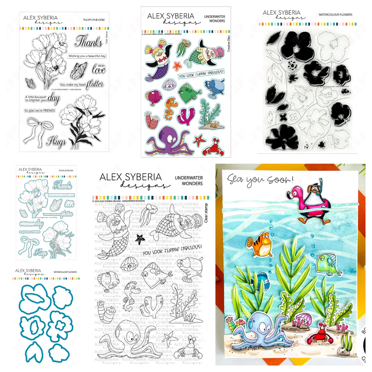 

Watercolor Flowers Metal Cutting Dies Stamps for DIY Scrapbook Paper Card Album Decoration Craft Making Embossing Template