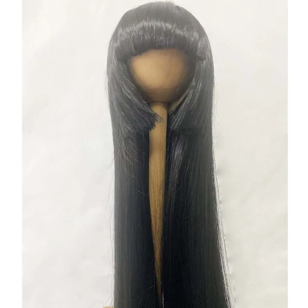 

1/3 1/4 1/6 1/8 Парик Bjd Высокотемпературный милый черный прямой парик Bjd SD