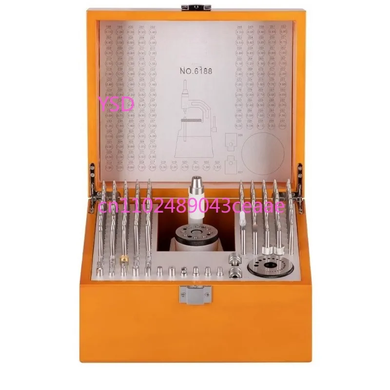 Watch Repair Tools 130 Precision Punches  Table Set Watch Movement Balance Wheel Pendulum Shaft Disassembly and Assembly Tool