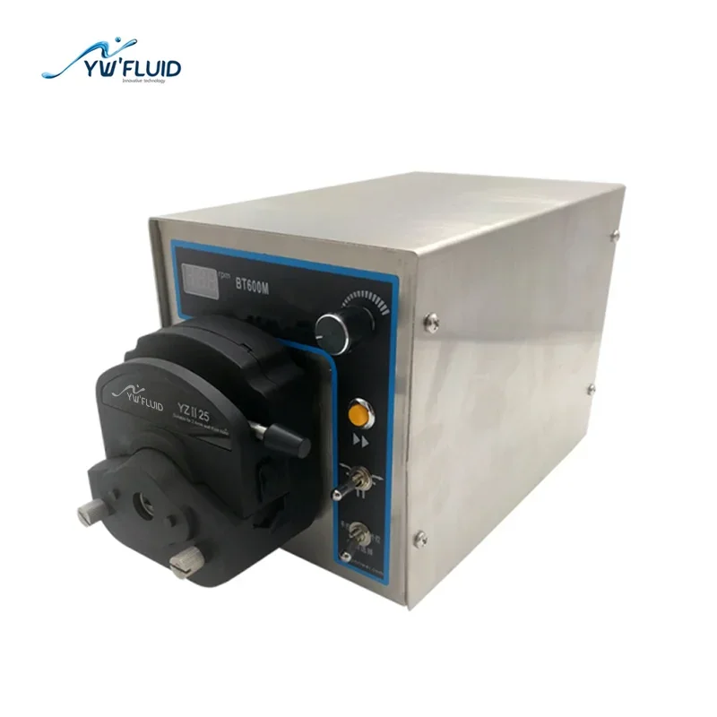 

YWfluid Easy load pump head Large flow rate Liquid Dispensing peristaltic pump used for Environmental device