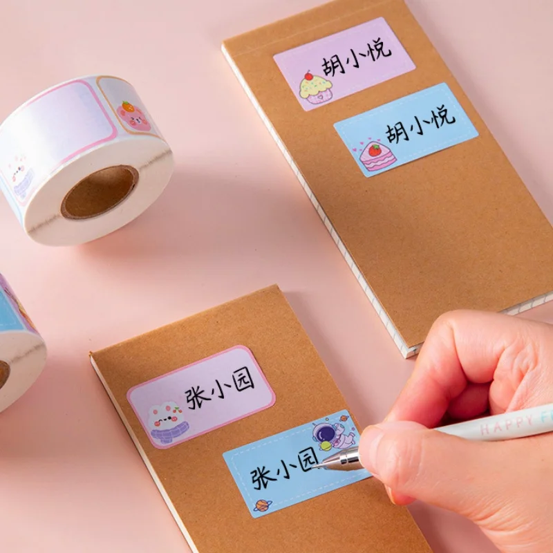 Colorful Labels School Stationery Pencil Labels For Organization Daycare Children