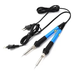 Adjustable Temperature Electric Soldering Iron  200V 60W Welding Solder Heating Nib Repair Tool   soldering iron kit  welding