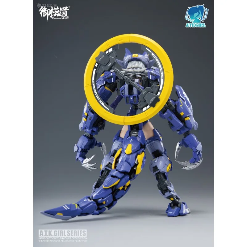 E-Model Genuino A. TKGIRL Serie Versione normale FENRIR e FENRIR Commander Tipo Modello di assemblaggio in plastica 1/12 Regalo per ragazzo