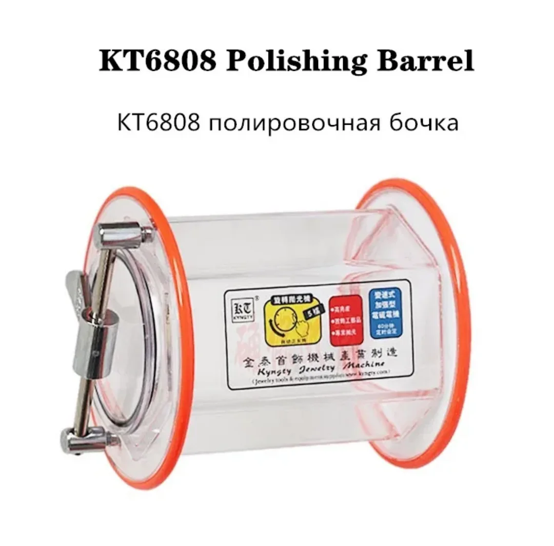 Rock Polishing Rotary drum/bucket for KD KT-6808 tumbler, Jewellery Polisher Jewelry DIY Tool Capacity 3 kg Rotary Drum/bucket