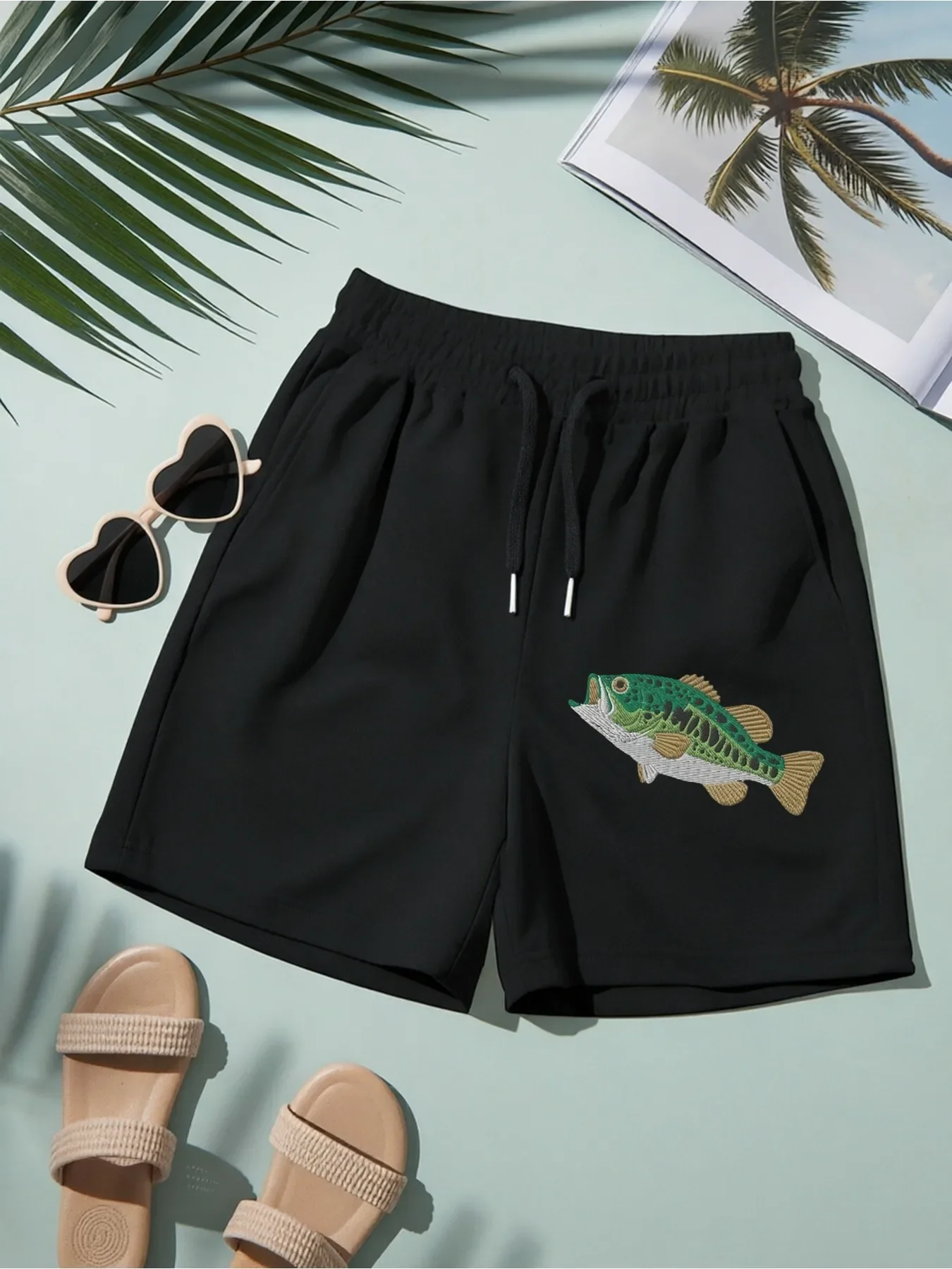 Hot Sales Men's Short Sportswear Printed Casual Short Trouser Outdoors Jogging Sports Man Shorts Daily Street Half Pants Summer