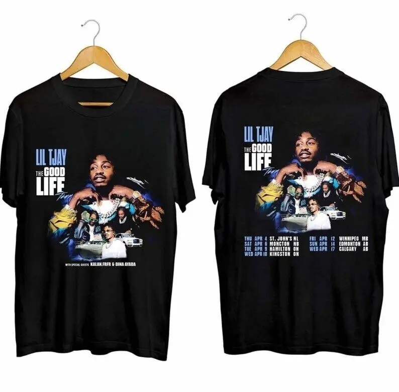 Lil Tjay Good Life Tour Canada 2024 Shirt Lil Tjay Fan Shirt Lil Tjay 2024 new