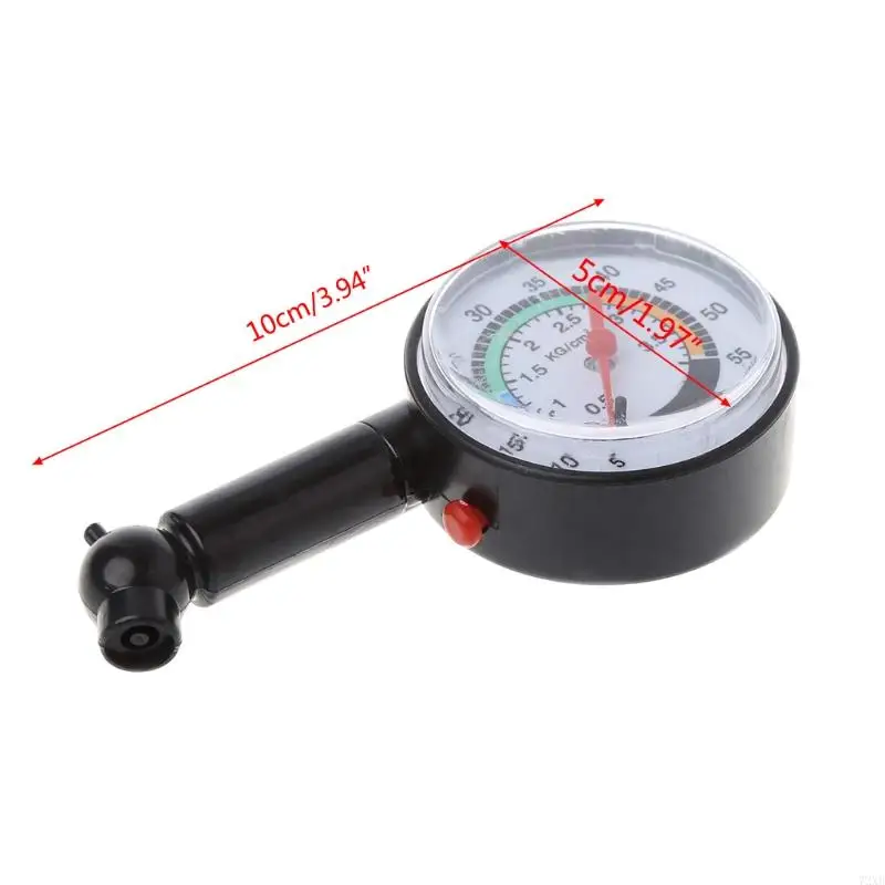 High Car Tire Pressure Gauge Manometer Air Pressure Meter Tester Car Diagnostic Repair Tool 72XB