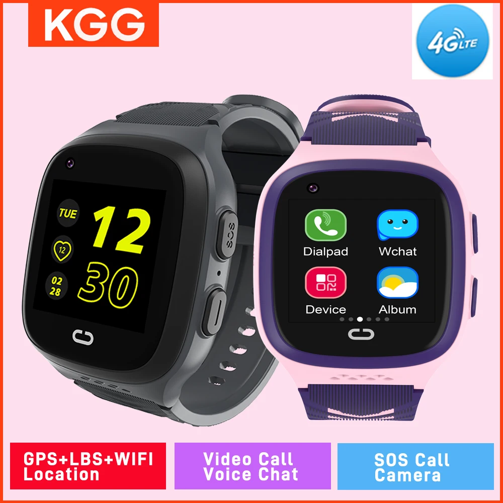 

Детские умные часы 4G LT31, GPS-трекер, видеозвонок, Wi-Fi, SOS HD, сенсорный экран, IP67, водонепроницаемые детские умные часы для девочек и мальчиков
