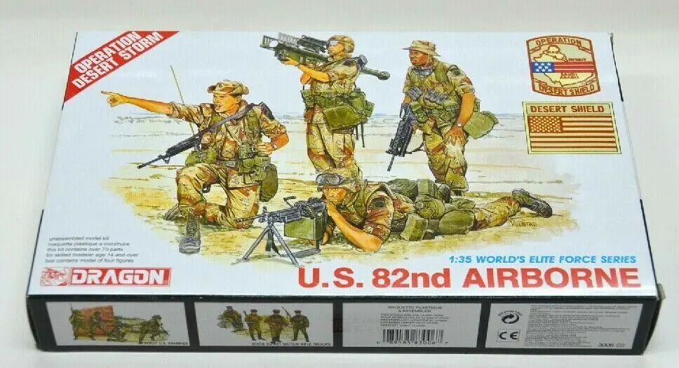 

DRAGON 1/35 Scale 3006 U.S. 82nd Airborne Plastic model kit