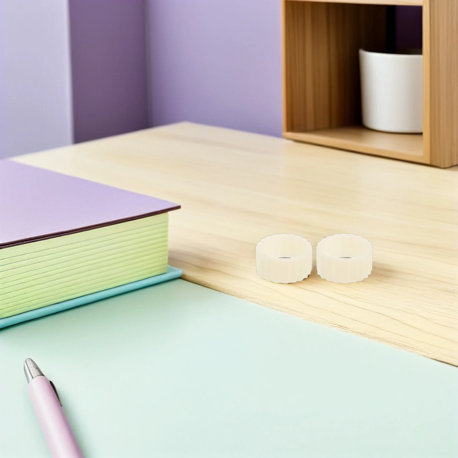 

12Pcs Silicone Holder Adapters Anti Slip Taper Grips Church Candlestick Stabilizer Wedding Holiday Centerpiece