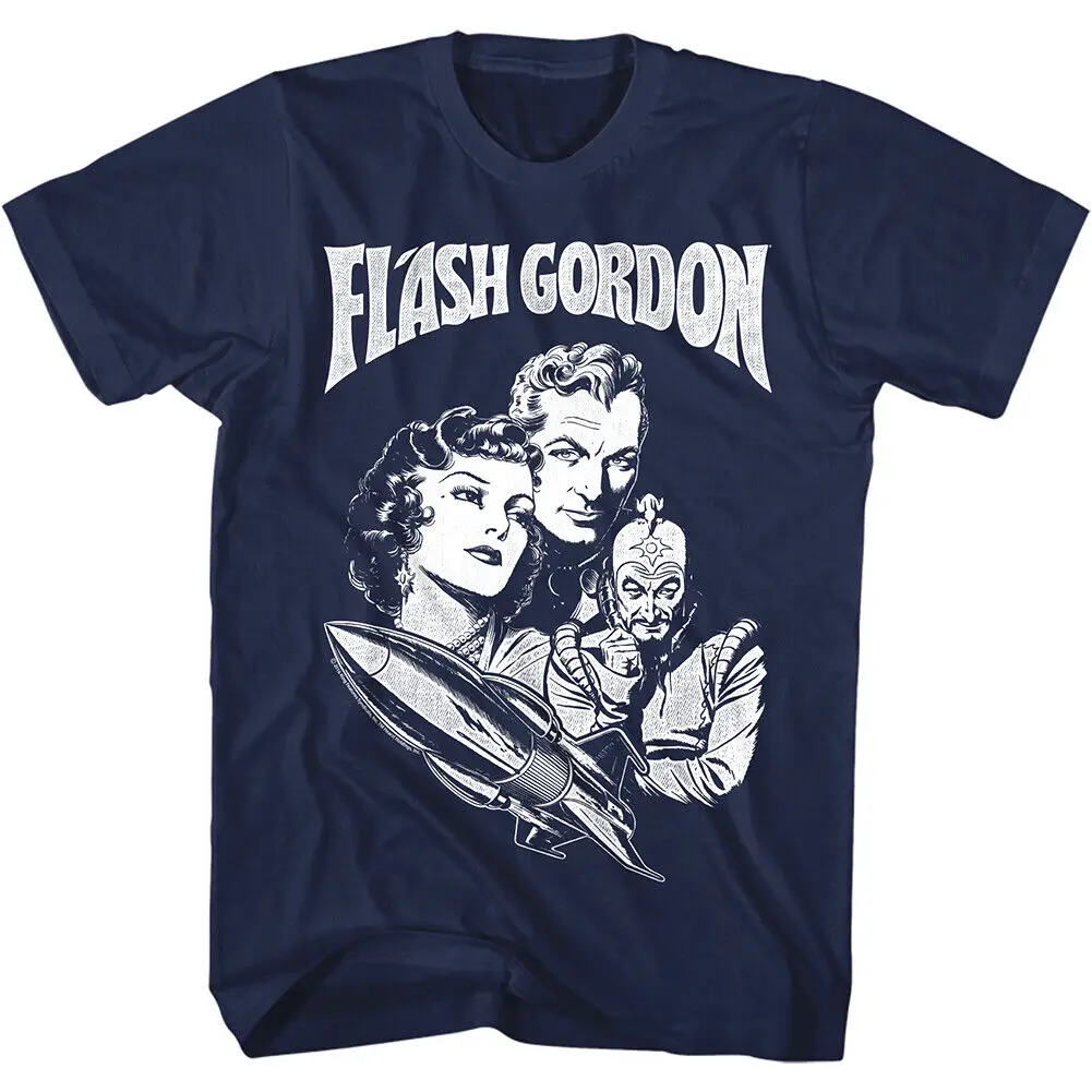 Flash Gordon Dale Arden Men'S T Shirt Ming Characters Comic Book Hero Adventure