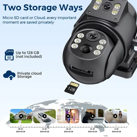 10 best sales वाईफ़ाई कैमरा आउटडोर सौर - №3