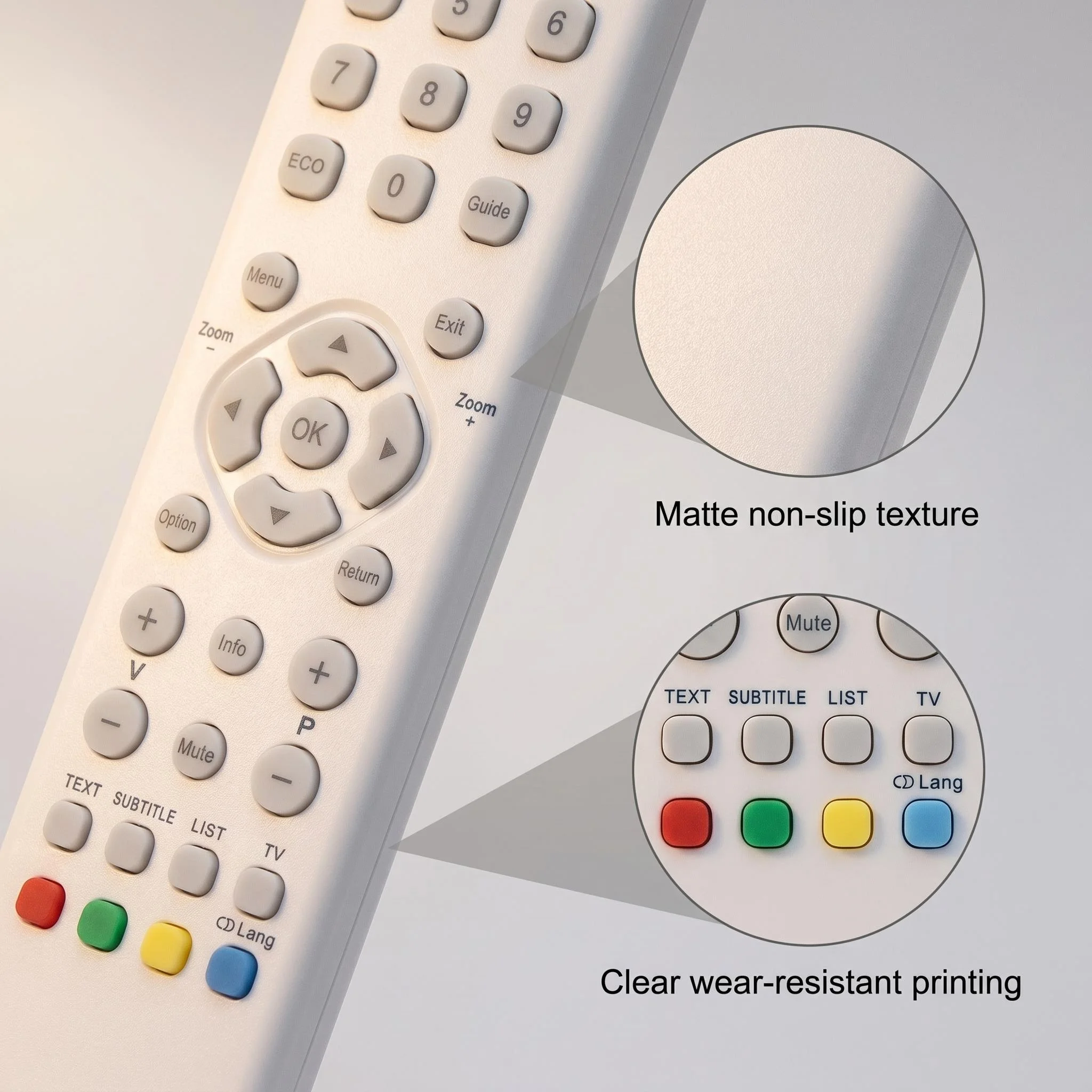 FAZV RC3000E03 Remote for TCL Thomson RC3000L02/RC3000M01/RC3000M13/RC3000N02/RC3000M11 H32E4415 H32E4463 F50S3803 LCD TV