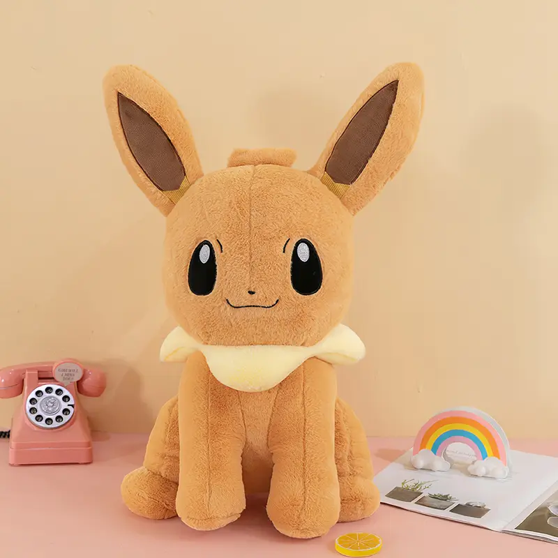 70cm Anime Pokemon Pikachu Plush Toy Cartoon Eevee Pokémon Soft Stuffed Doll Kawaii Big Size Sofa Pillow Rag Kids Birthday Gift - Image 8