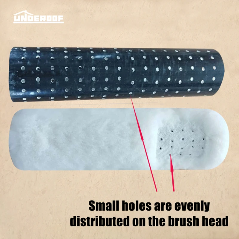 Imagem -03 - Underoof-pintura Automática Rolo Coater Self-priming Emulsão Auto Escovar Ferramenta Escova Telescópica Impressão Estendida