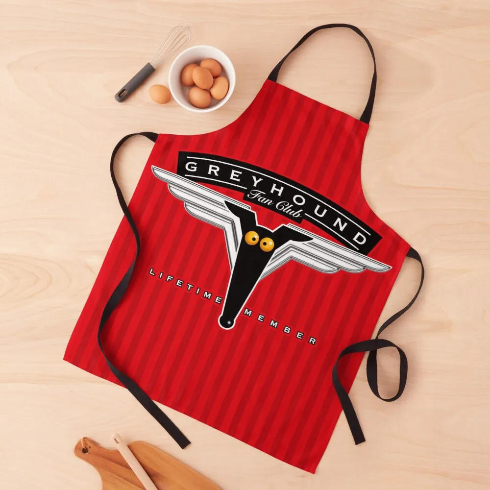 

Greyhound Fan Club Apron cooking apron chef apron