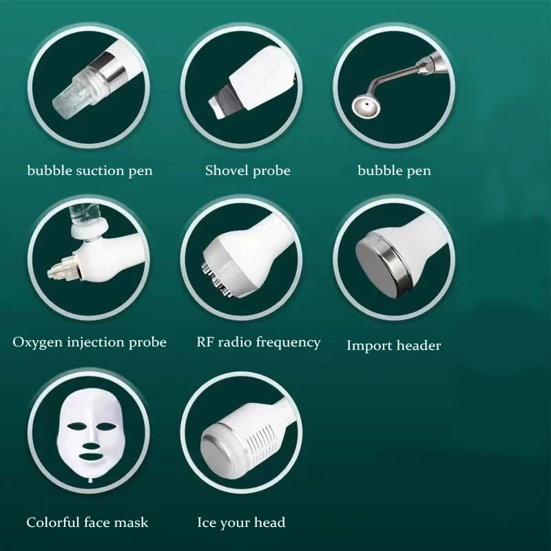 수소 산소 소형 버블 수분 공급 및 산소 주입 피부 관리