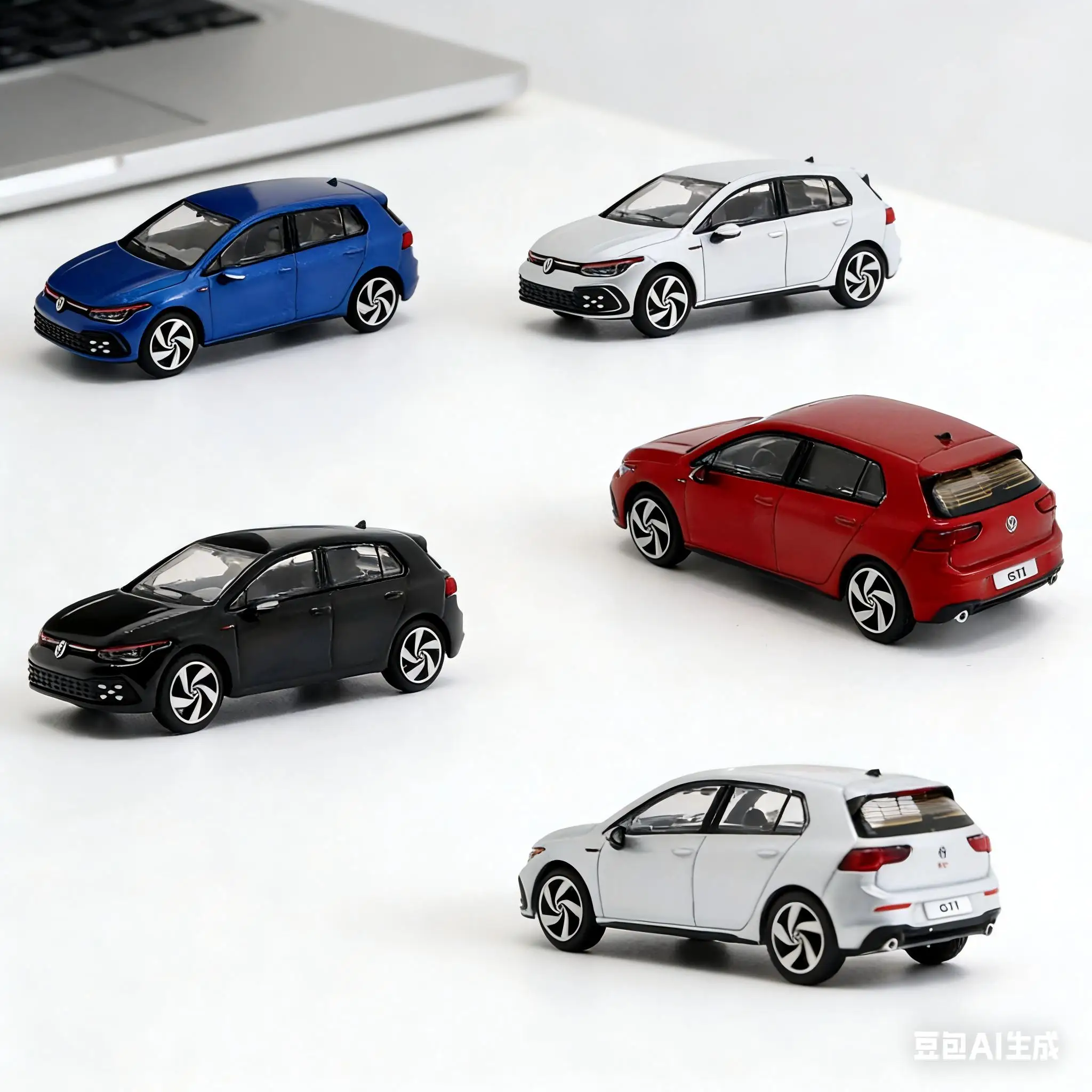 

Новая коллекционная модель автомобиля Volkswagen Golf в масштабе 1/64, литая под давлением, из сплава, имитация, миниатюрная игрушка, украшение, подарок