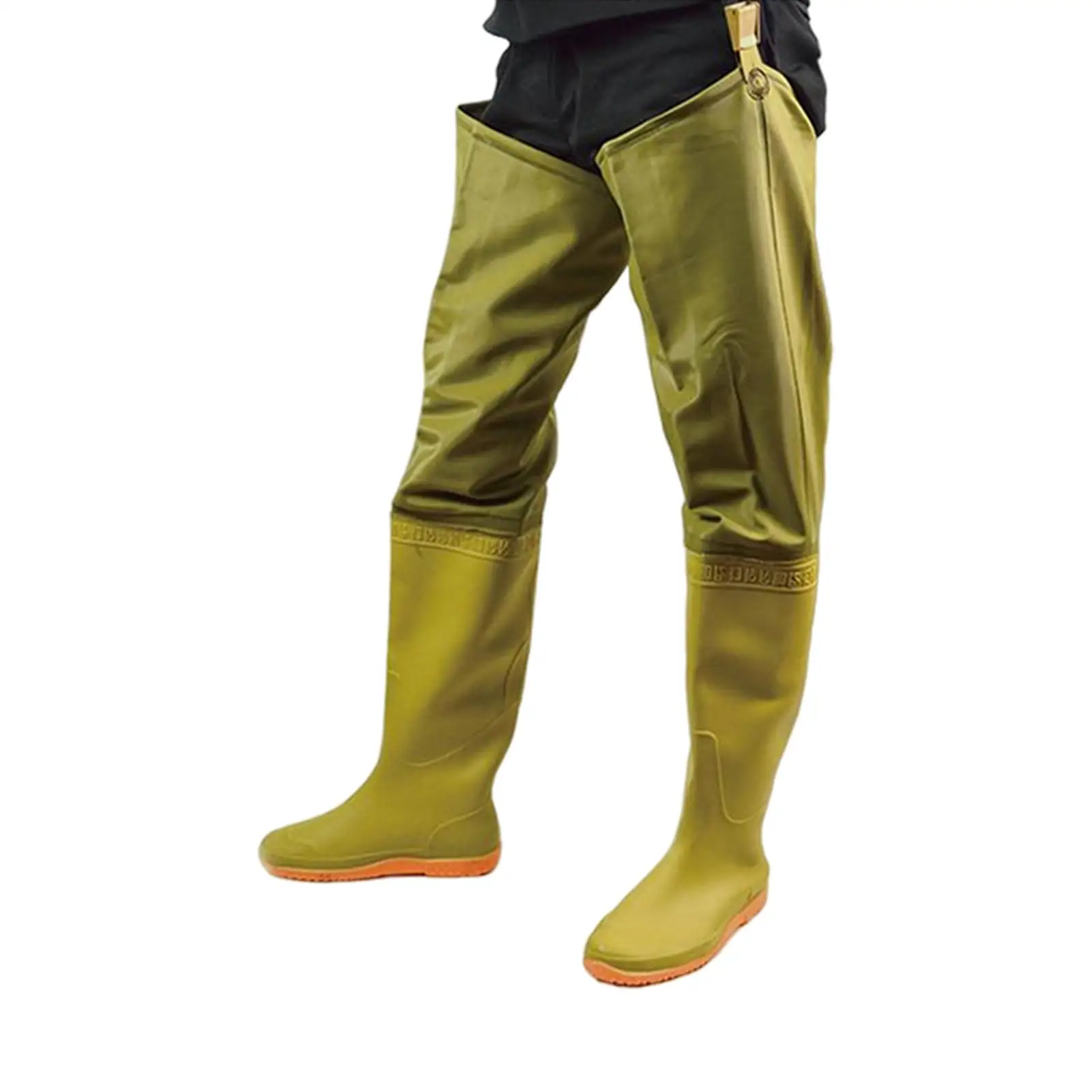 Fishing Hip Waders Wading Hip Boots Water Resistant Men Women Non Slip - view 5