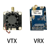TTKK-1.7G-1.9G 1.6W FPV VTX VRX 8CH FPV Video Transmitter Receiver Module PAL/NTSC For Fatshark Skyzone FPV Goggles