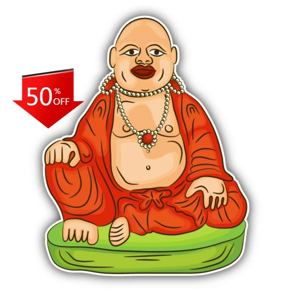 

Gautama Buddha Unique Car Laptop Window Bumper Waterproof Vinyl Decal Accessory Funny Unique Funny Unique Cool Retro