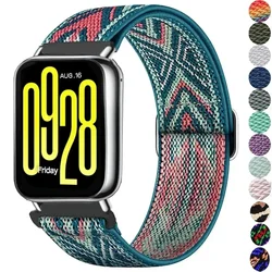 New Elastic Nylon Strap For Redmi Watch 5 Active/Lite Women Men Sports Solo Braided Watch Band Loop For Redmi Watch 3Active/Lite