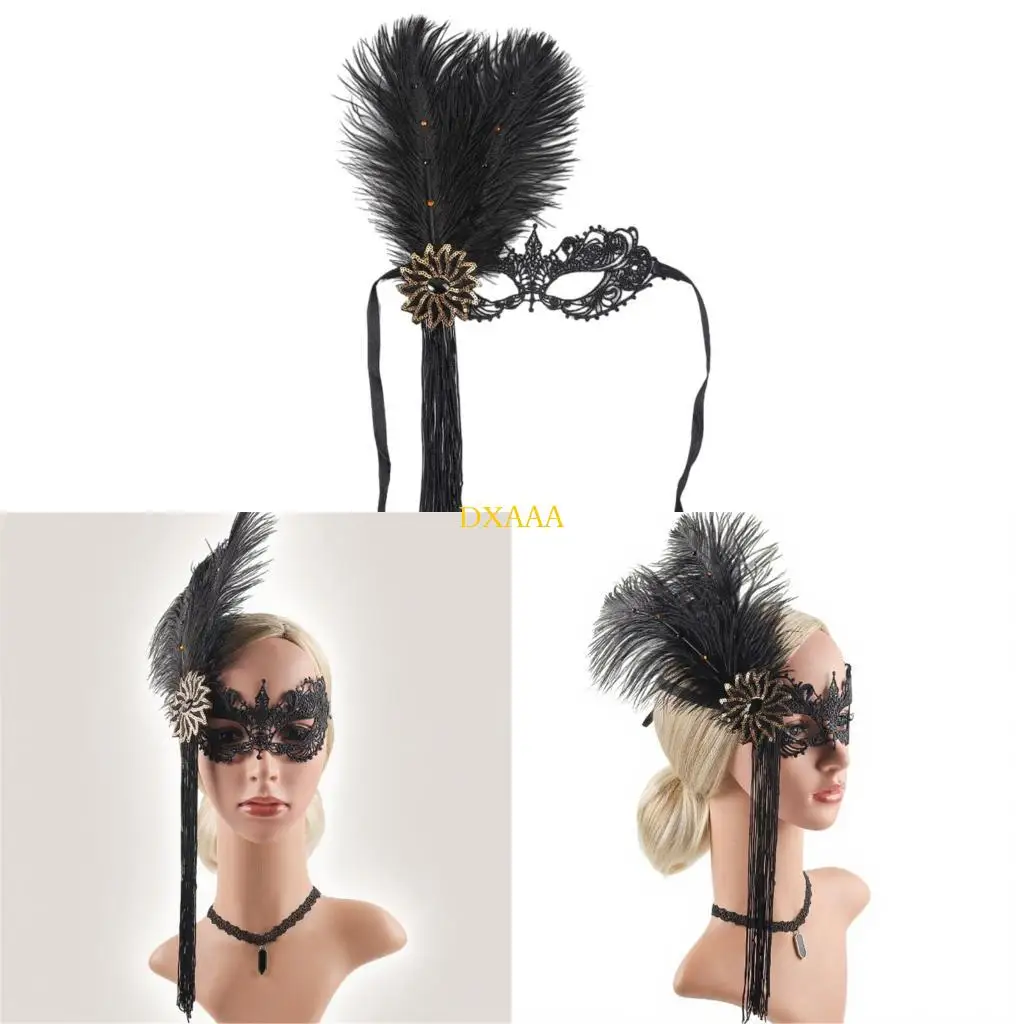 

Маска маскарадов DXAA для женских тусовщиков венецианцы маска вечеринка вечернее выпускной бал маска для косплея Хэллоуин