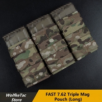 MOLLE Accessory Expansion FAST Triple 7.62 Tactical Magazine Function Package Hunting Accessories