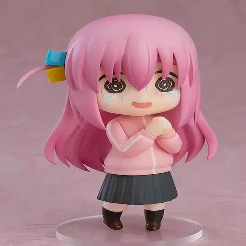 10CM Q-version Nendoroid Lonely Rock, Goto Duo Movable Face Changing Beautiful Girl, Model Figure For Girls' Gifts