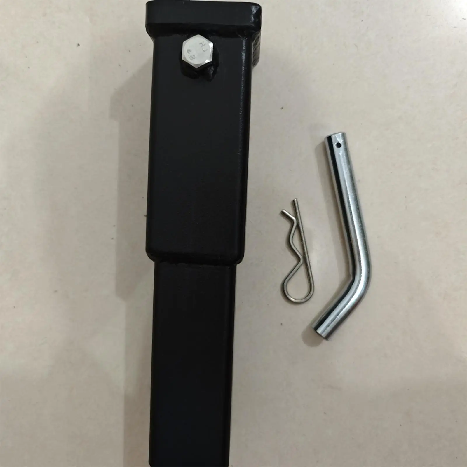 

Sturdy Trailer Hitch Extension for 2 Inch Receiver Adjustable Tow Bar Tube Heavy Load for Truck Caravan Use