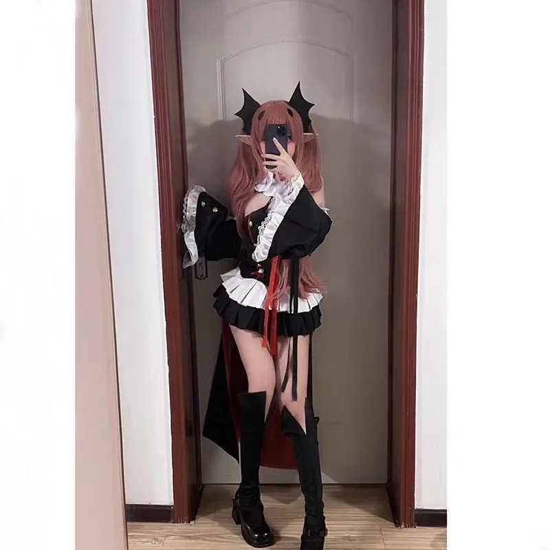 Anime séraphin de la fin Krul Tepes Cosplay épingle à cheveux chauve-souris démon pince à cheveux Vampire diable chapeaux coiffure Halloween accessoire de cheveux