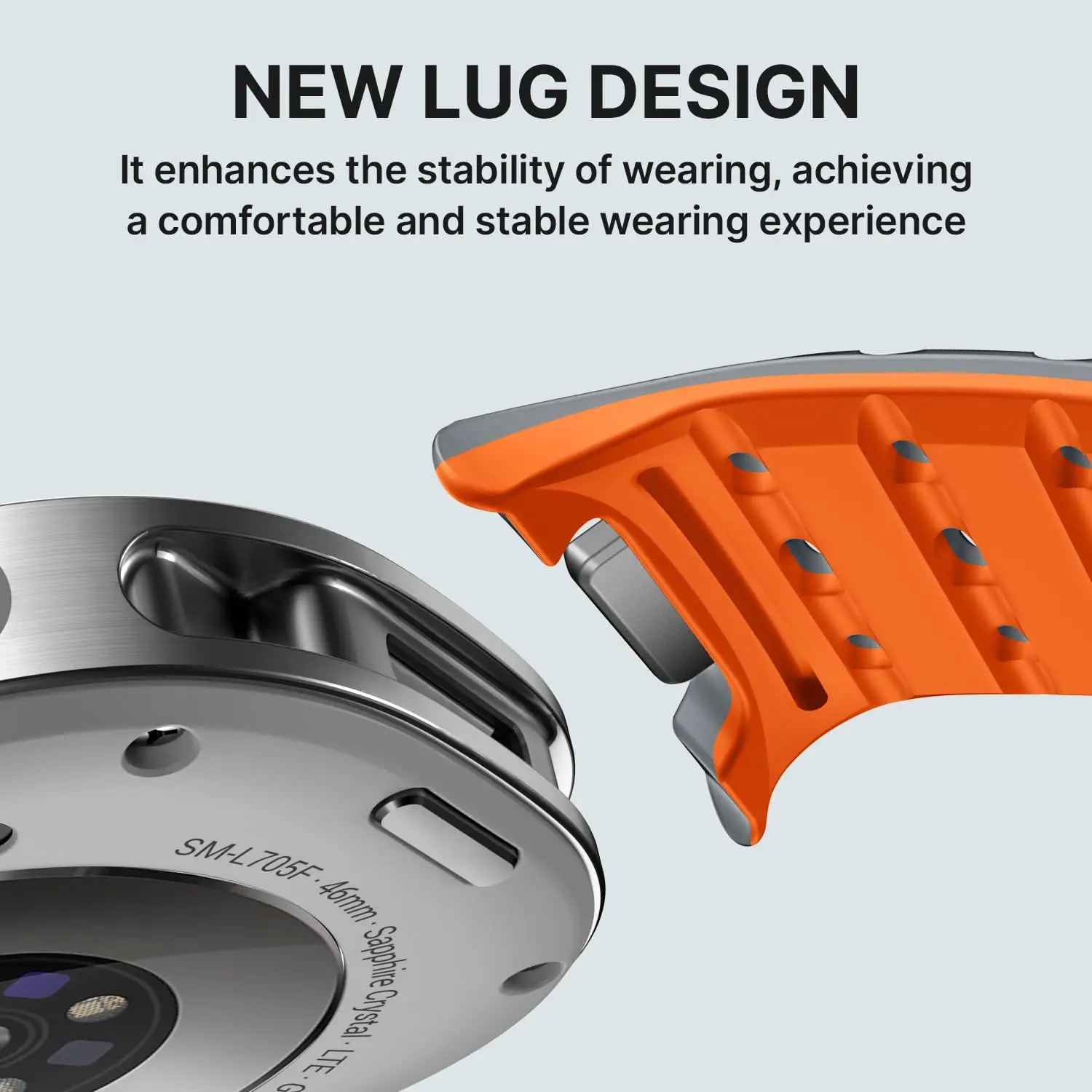 삼성 갤럭시 워치 8 40mm 44mm용 마그네틱 루프 밴드 실리콘 스포츠 스트랩 워치 8 클래식용 간격 없는 곡선형 끝 브레이슬릿