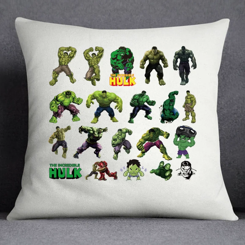 Disney Marvel The Avengers The Hulk Cartoon DIY Clothing Thermoadhesive Patches Printed Pattern Stickers heat-adhesive clothing