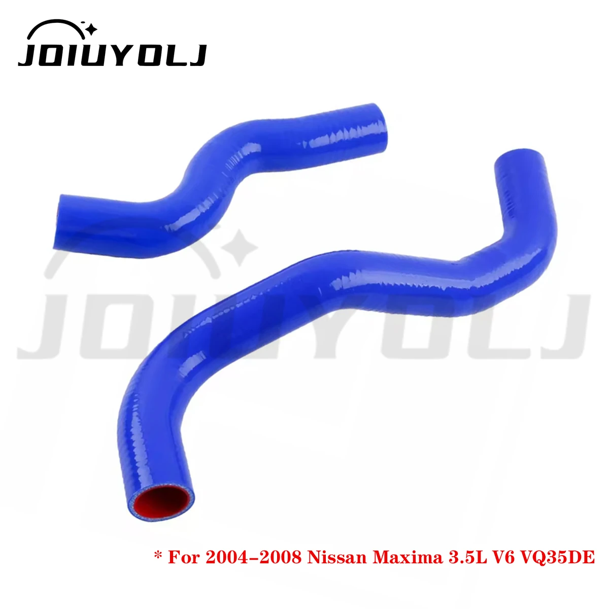 Silicone Radiator Coolant Hose Kit For 2004-2008 Nissan Maxima 3.5L V6 VQ35DE Upper Lower Cooling Pipe