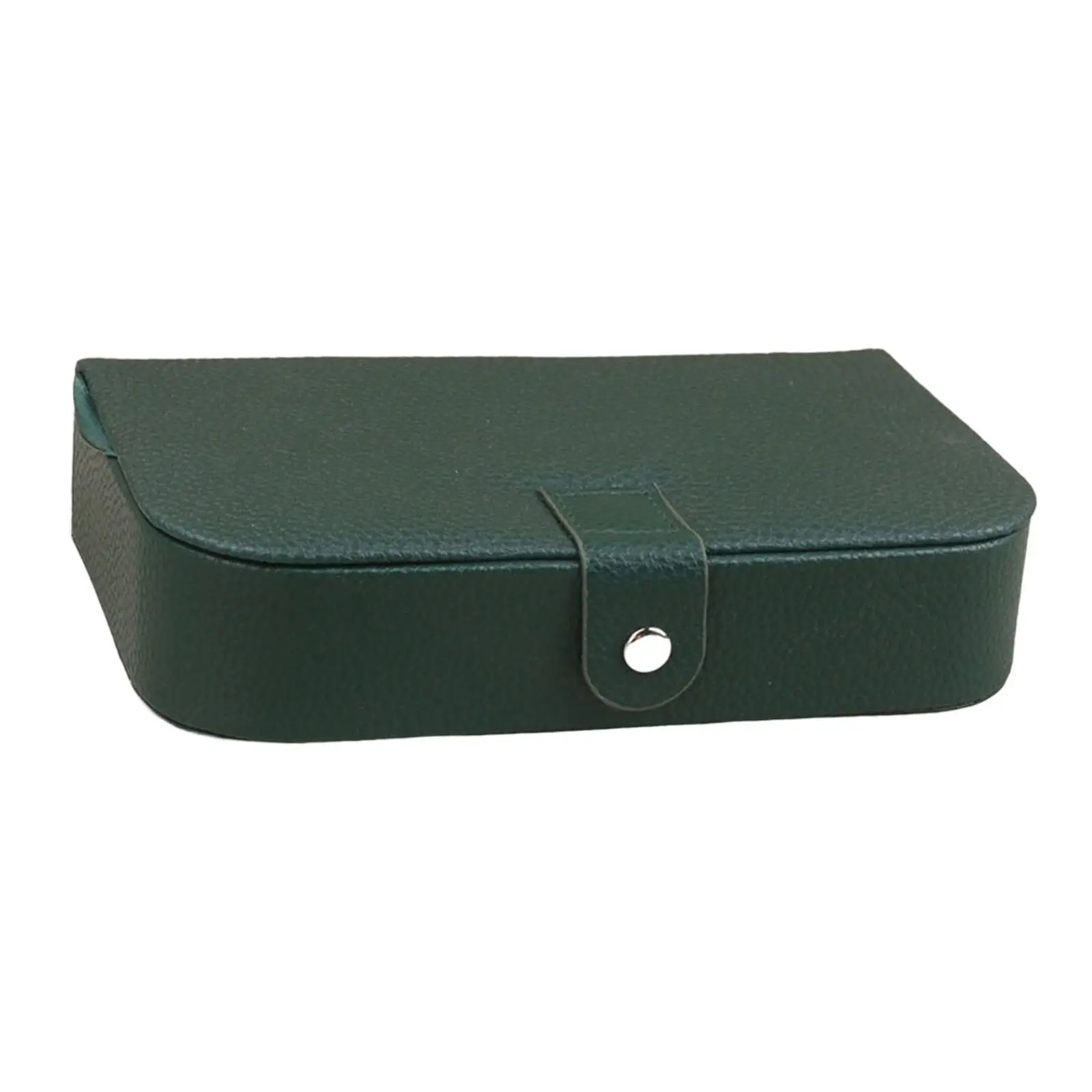 

Шкатулка для украшений из искусственной кожи, настольный футляр для серег, пусет и ожерелий