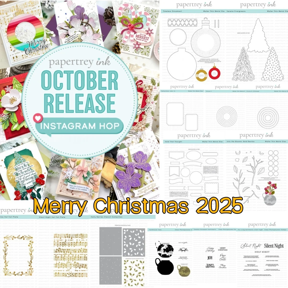 

Christmas Bold Berries Ornament Sentiments Frames Metal Cutting Dies for DIY Making Card Scrapbook Embossed Paper Album Craft