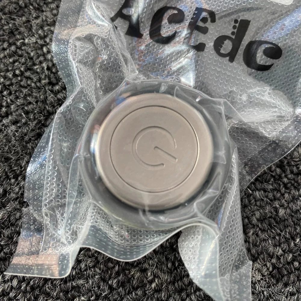 ACEdc Original Designs Start Zirconium Titanium Fidget Spinner Ring Spinner Clicking Fidget Toy Fidget Toys For Adults