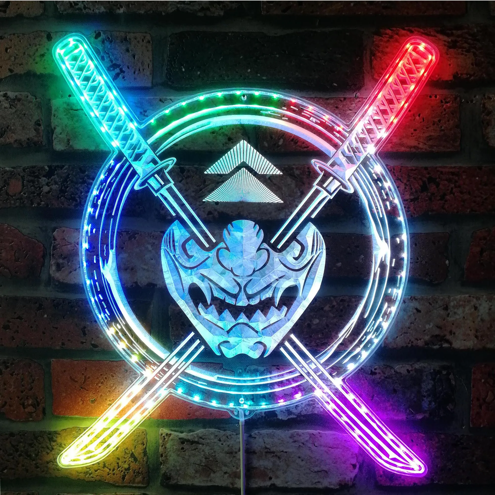 

Ghost of Tsushima Samurai Neon LED Sign, Gamer Night Light LED Sign, Game Room Neon Sign