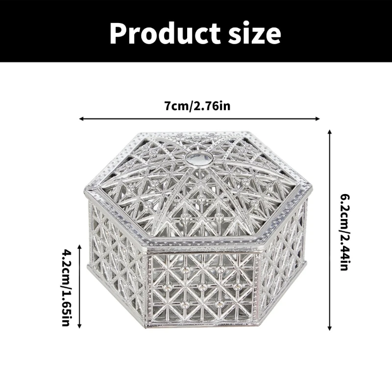 12Pcs Plastic Boxes with Lid Hollow Wedding Candy Storage Container for Party Stylish Dessert Packaging Cases image 3