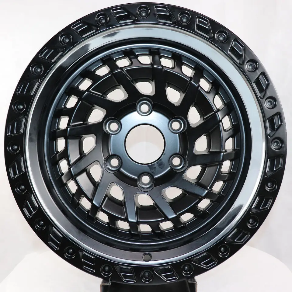 

Suitable for 17-inch hardcore off-road modified wheel hub steel ring 0 value aluminum alloy fetal bell car wheel hub four-wheele