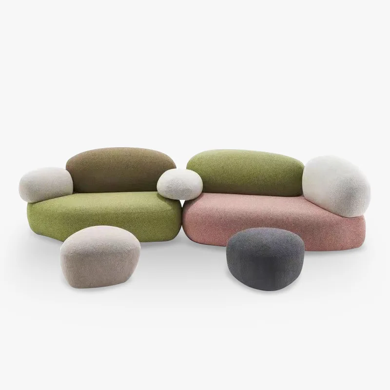 

Cobble sofa Motu knitted fabrics